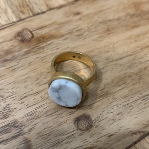 Madewell marble ring size 6